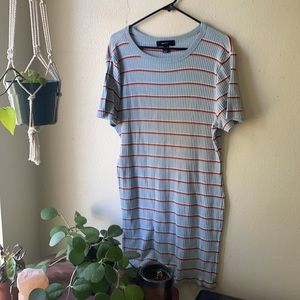Forever 21 ribbed body con 3X dress